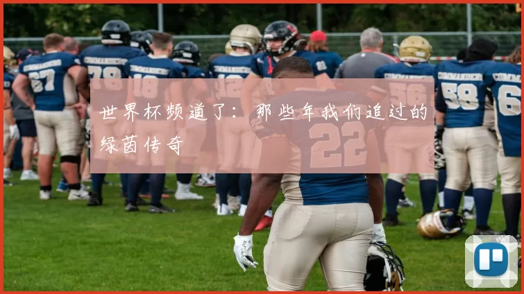 世界杯频道了：那些年我们追过的绿茵传奇